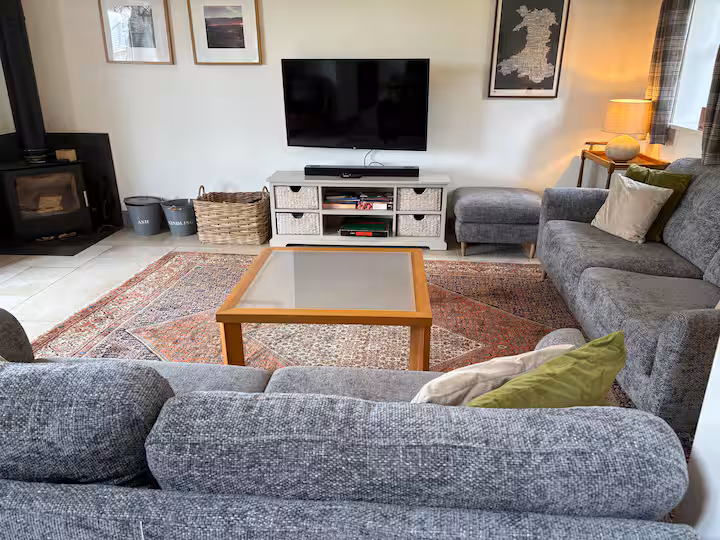 The Barn living area, third view