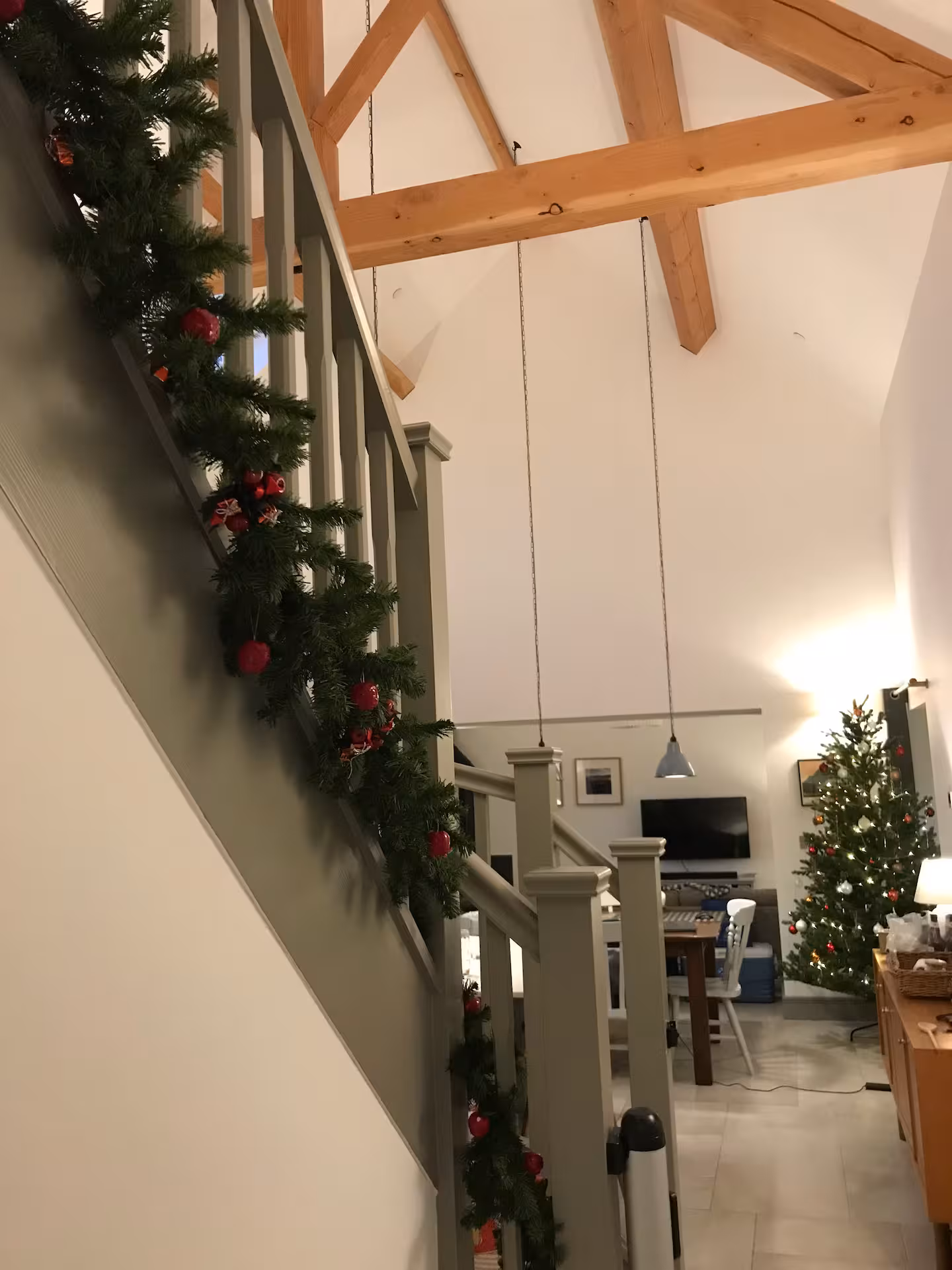 Staircase at The Barn