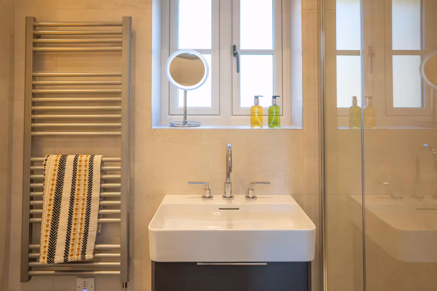 Shower room at The Bothy
