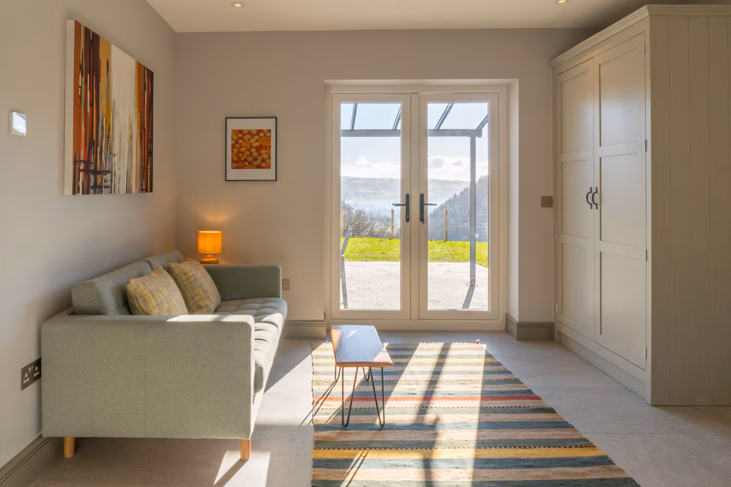 The Farmhouse kitchen window with valley view