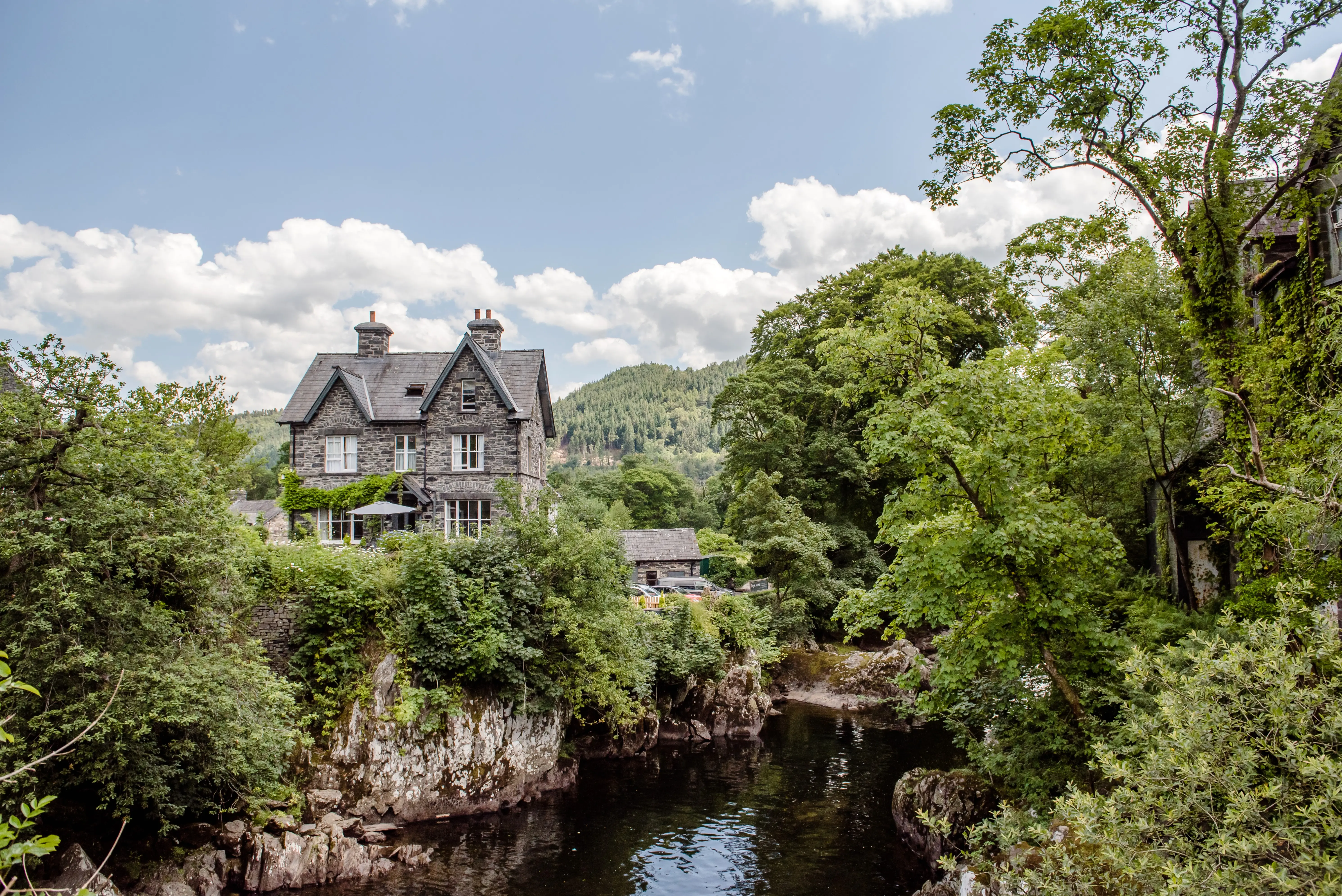 The River Conwy at Betws-y-Coed
